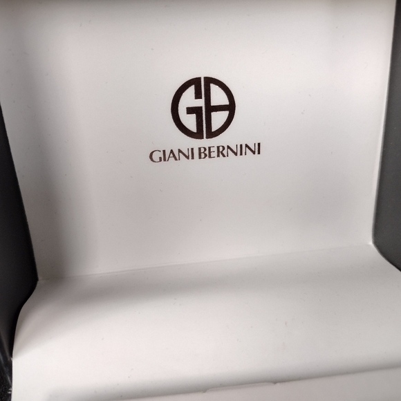 Giani Bernini Cubic Zirconia Sterling Silver Heart Necklace and Earring Set NWT - Picture 10 of 10